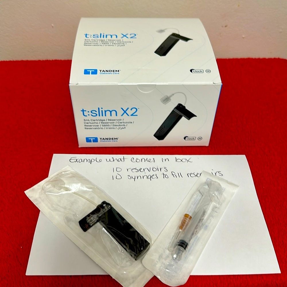 3mL T slim X2 one box exp 2/2026